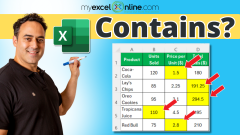 Comment utiliser contient dans Excel & # 8211; Conseils de vérification de la formule cellulaire