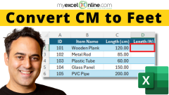 How to Convert CM to Feet in Excel – Step by Step Guide