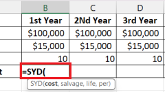 Excel's SYD Function: Your Key to Depreciation Simplified