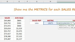 Index Match 2 Criteria with Data Validation