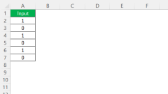 Wie man Nullen und die in Excel in Ja und Nein umwandeln