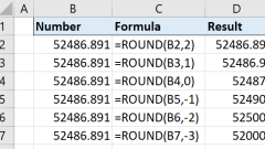 10 1 M?glichkeiten, Zahlen in Excel rund zu runden
