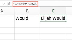Concatenate & # 8211; Combiner des gammes de cellules dans Excel