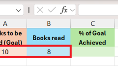 Comment calculer le pourcentage des formules de calcul des objectifs dans Excel