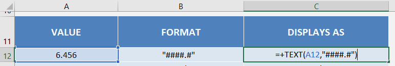 Fonction texte d'Excel