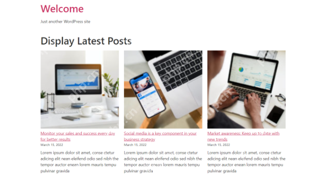 如何在 WordPress 中顯示最近的帖子