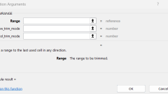 TrimRange ??? Excel ???? ??? ??? ??