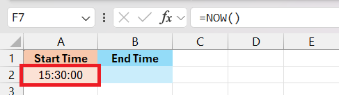 3 kaedah mudah untuk menambah 8 jam dari sekarang di Excel