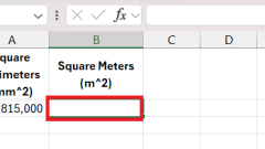Excel Convert Fonction: Formule carrée sans effort en carré M