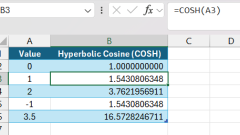 The Ultimate Guide to COSH Function in Excel