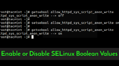 Comment activer / désactiver les SELINUX Booleans pour Apache