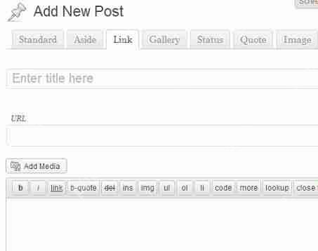 如何在 WordPress 3.5 中添加帖子格式的用户界面