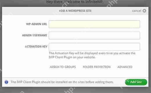 如何使用 InfiniteWP 管理多個 WordPress 站點