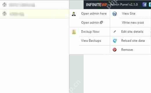 如何使用 InfiniteWP 管理多個 WordPress 站點