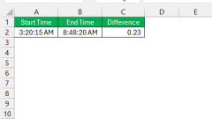 Comment calculer le temps entre deux horodatages dans Excel