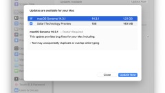 MacOS Sonoma 14.3.1 Update Fixes Text Overlap Bug on Macs