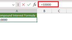 Bagaimana untuk membuat kalkulator faedah kompaun dalam Excel – 2 kaedah mudah