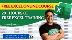 Cours en ligne gratuit Microsoft Excel & # 8211; 20 heures de cours débutant à avancé