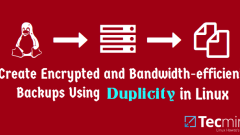 Cara memasang Duplicity untuk sandaran tambahan di Linux
