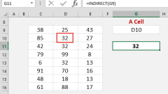Indirekte Funktion in Excel