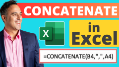 Verkettet in Excel – Mit und ohne Trennzeichen