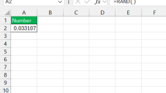 Cara Rawak Senarai di Excel