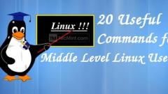 20 mesti tahu arahan Linux maju untuk pengguna peringkat pertengahan