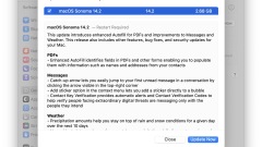 MacOS Sonoma 14.2 Mise à jour publiée avec PDF Autofill, New Weather Widgets, etc.