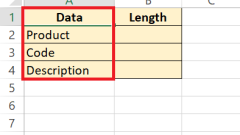 So finden Sie den l?ngsten Text in einer Spalte in Excel