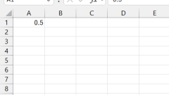 Zeigen Sie 0,5 als Bruch in Sekunden an – Schritt für Schritt Excel -Zahlenformathandbuch