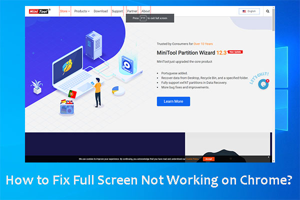 Fixed - Full Screen Is Not Working on Chrome