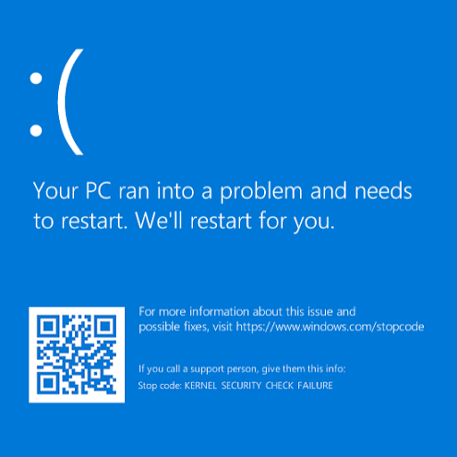How To Fix the 'Kernel Security Check Failure” Error in Windows 10