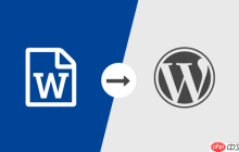 如何在 WordPress 中导入 .docx 文档