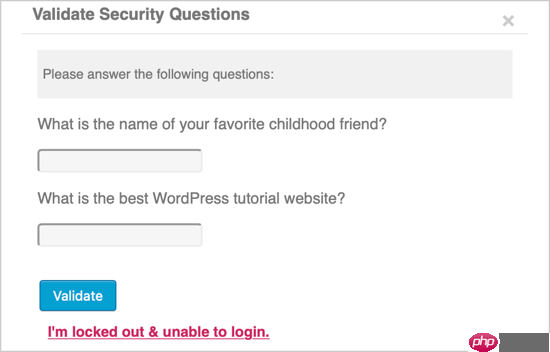 如何將安全問題添加到 WordPress 登錄屏幕