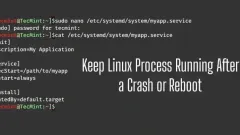 How to Restart Programs After a Crash or Reboot in Linux