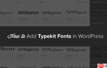 如何使用 Typekit 在 WordPress 中添加很棒的版式