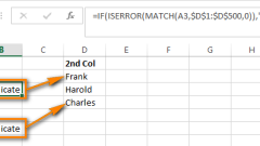 Compare two columns and remove duplicates in Excel