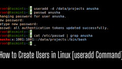 15 Useful Useradd Commands with Examples in Linux