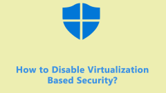 Quick Guide to Disable Virtualization Based Security on PC