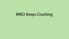 MW2 Keeps Crashing? Here Is How to Fix It on Windows 11/10!
