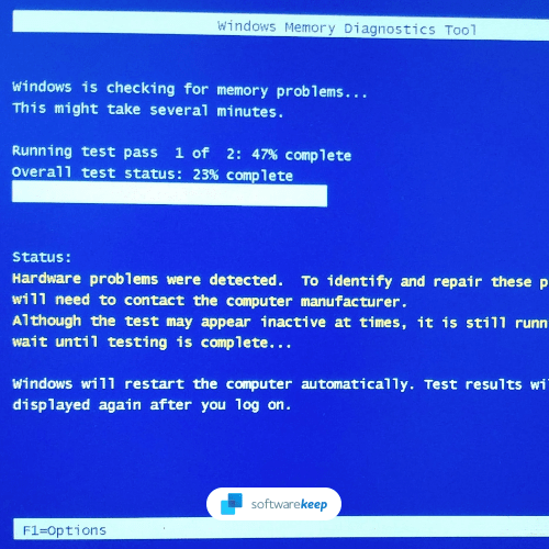 Windowsメモリの診斷で「ハードウェアの問題が検出された」エラーを修正する方法