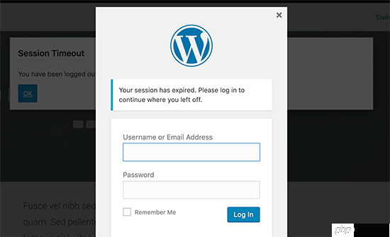 如何在 WordPress 中自動注銷空閑用戶