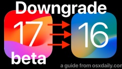 Comment rétrograder iOS 17 Beta à iOS 16