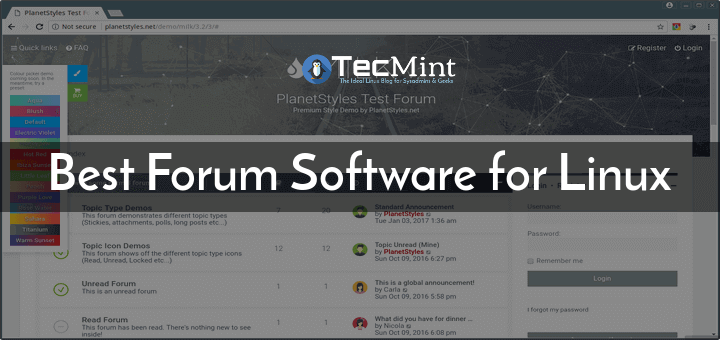 10 meilleurs logiciels de forum open source pour Linux