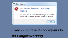 How to Fix Documents Library MS Is No Longer Working