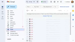 Comment récupérer un projet supprimé dans Gmail