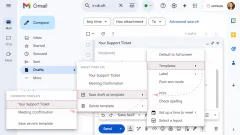 Comment modifier ou supprimer des modèles dans Gmail
