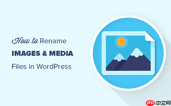 如何在 WordPress 中重命名图像和媒体文件