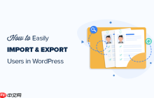 如何轻松导入和导出 WordPress 用户