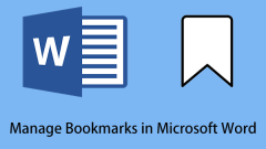 Manage Bookmarks in Microsoft Word: Add, Delete, Show, Link - MiniTool